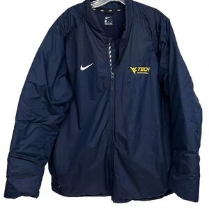 Nike West Virginia Tech Golden Bears Basketball team down jacket coat XL